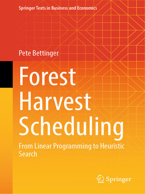 cover image of Forest Harvest Scheduling